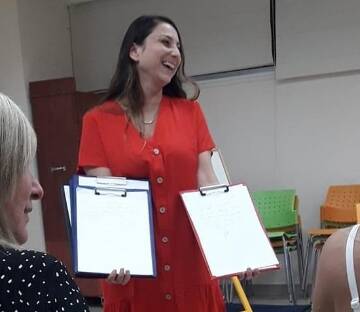 תמונת מופע: גרפולוגיה וראי הנפש | רוית בנימיני